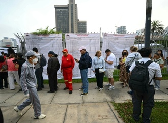 Peru hält erste Runde der Präsidentschaftswahl sowie Parlamentswahlen ab