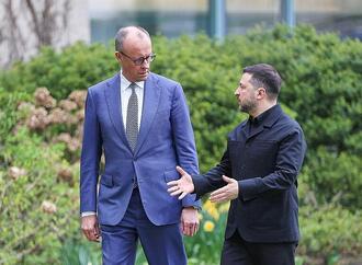 Selenskyj von Merz im Kanzleramt empfangen