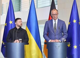 Deutschland und Ukraine vereinbaren ''strategische Partnerschaft''