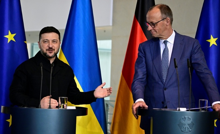 Selenskyj dankt Merz für Deutschlands 