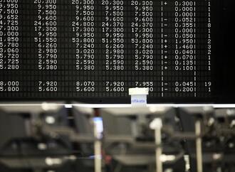 Dax rutscht am Mittag ins Minus - Nervosität steigt vor Wochenende