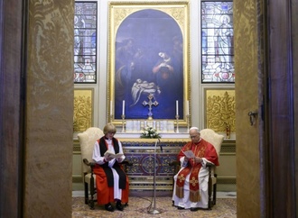 Anglikanische Erzbischöfin Mullally von Papst Leo XIV. im Vatikan empfangen