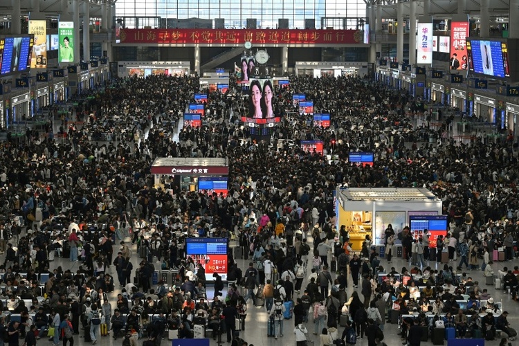 Tagesrekord: Bahn in China befördert am 1. Mai 24,8 Millionen Fahrgäste