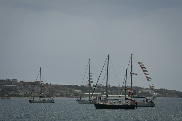 Zwei Teilnehmer der Gaza-Hilfsflotte nach Israel gebracht - Spanien übt scharfe Kritik