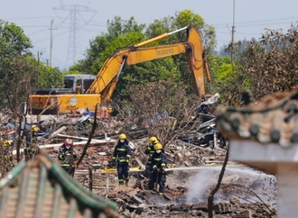 26 Tote bei Explosion in Feuerwerksfabrik in China