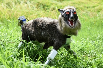 Roboter im Wolfspelz sind in Japan zur Abschreckung von Bären gefragt