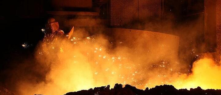 Produktion in energieintensiver Industrie deutlich zurückgegangen