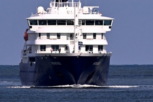 Kreuzfahrtschiff ''Hondius'' nach Hantavirus-Ausbruch in Rotterdam eingetroffen