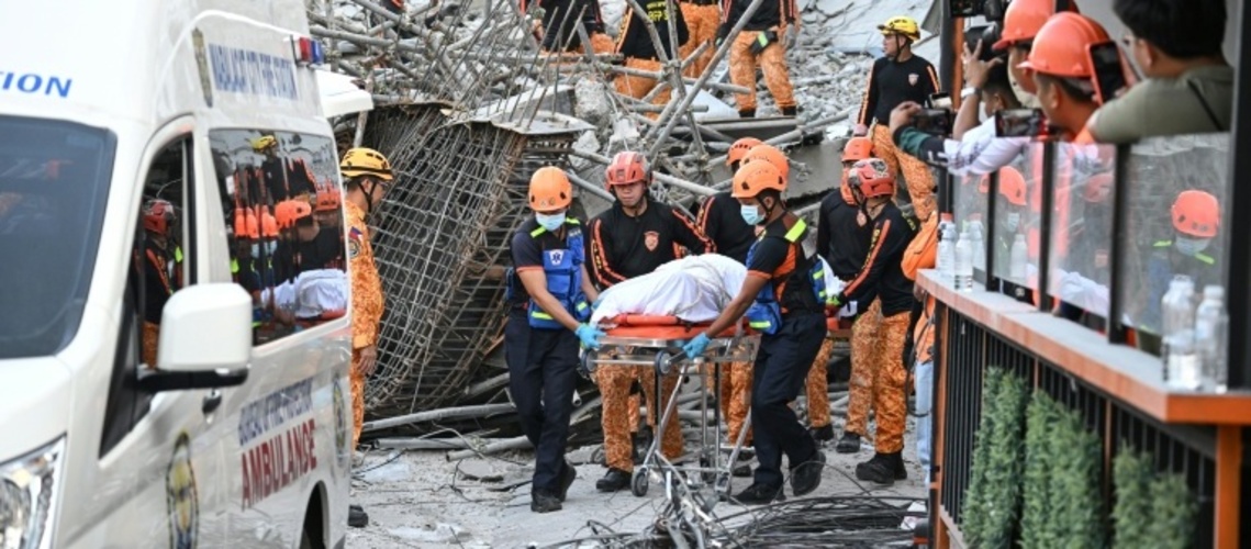 Ein Toter und 20 Vermisste nach Gebäudeeinsturz auf den Philippinen