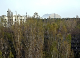 Kiew: Russische Drohne trifft Atommüllagergebäude bei Tschernobyl