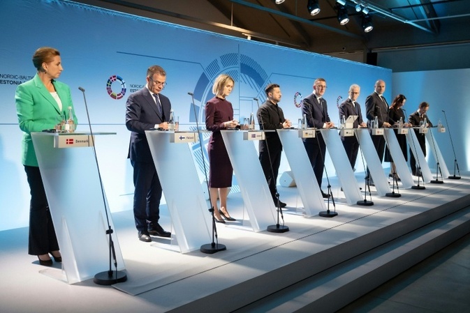 Acht nordische und baltische Staaten für EU-Beitritt der Ukraine ''so schnell wie möglich''