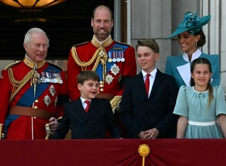 Geburtstagsparade ''Trooping the Colour'' für König Charles III. in London