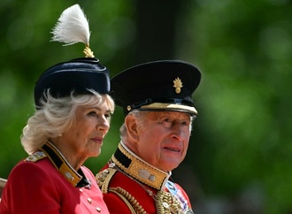 Geburtstagsparade ''Trooping the Colour'' für König Charles III. in London