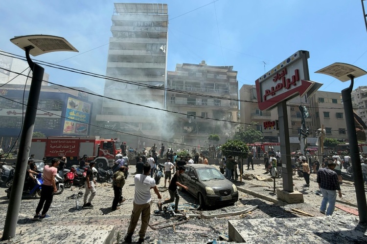Israel greift erneut Vororte Beiruts an - Iran zieht Gespräche mit USA in Zweifel