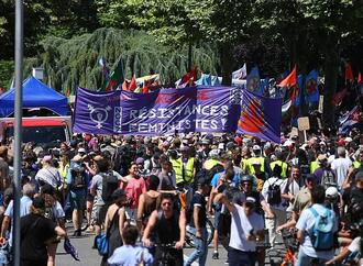 Tausende bei Anti-G7-Protest in Genf