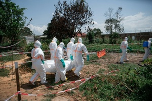 Rotes Kreuz: Ebola-Ausbruch in Demokratischer Republik Kongo könnte ein Jahr dauern