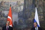 Türkischer Außenminister äußert sich in Moskau besorgt über ''Eskalation im Ukraine-Krieg''