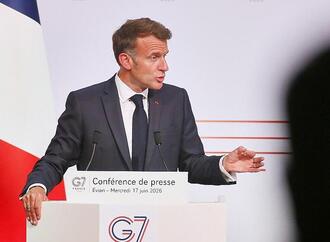 Macron zufrieden mit Ergebnissen von G7-Gipfel