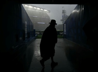WM unter Wasser: Zehntausende Fans in Philadelphia müssen Stadionplätze verlassen