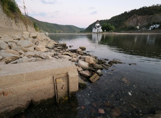 Rhein und Mosel wärmer als 25 Grad: Rheinland-Pfalz ruft Warnstufe aus