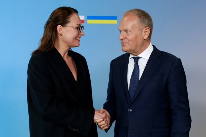 Tusk ruft Polen und Ukrainer zu ''gegenseitigem Respekt'' angesichts der Geschichte auf