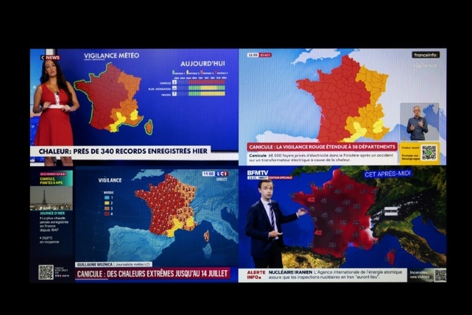 Hitzewelle in Frankreich  bringt weitere Rekorde