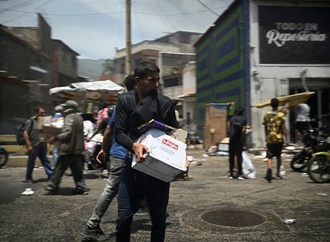 Plünderungen nach Erdbeben in Venezuela