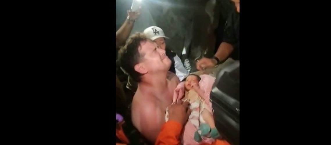 Erdbeben in Venezuela: Baby nach 32 Stunden lebend aus Trümmern gerettet
