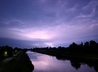 Ein Toter bei schwerem Unwetter in Belgien