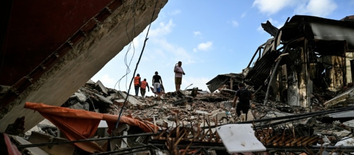 THW-Teams nehmen in Venezuela Suche nach Verschütteten auf