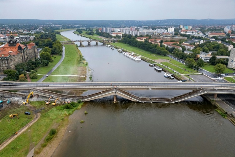 Eingestürzte Carolabrücke in Dresden: Staatsanwaltschaft stellt Ermittlungen ein