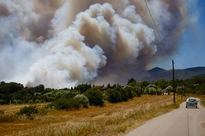 Waldbrand nahe der spanischen Costa Brava weitgehend unter Kontrolle