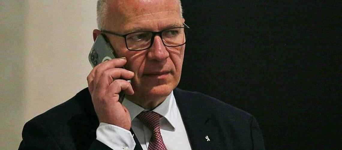 Bericht: Wegner führte am Morgen des Stromausfalls keine Telefonate
