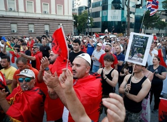 Tausende protestieren gegen Bauprojekt von Trump-Familie in Albanien