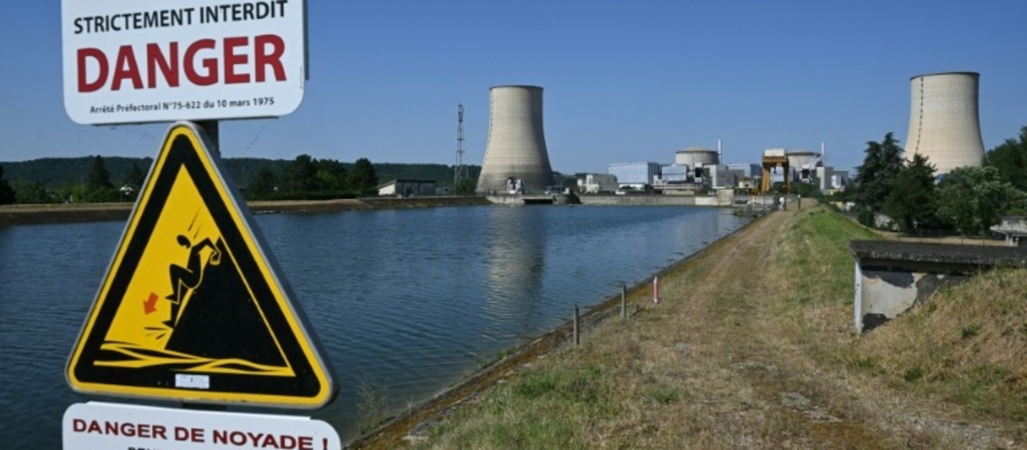 Drei Atomreaktoren in Frankreich wegen Hitzewelle heruntergefahren