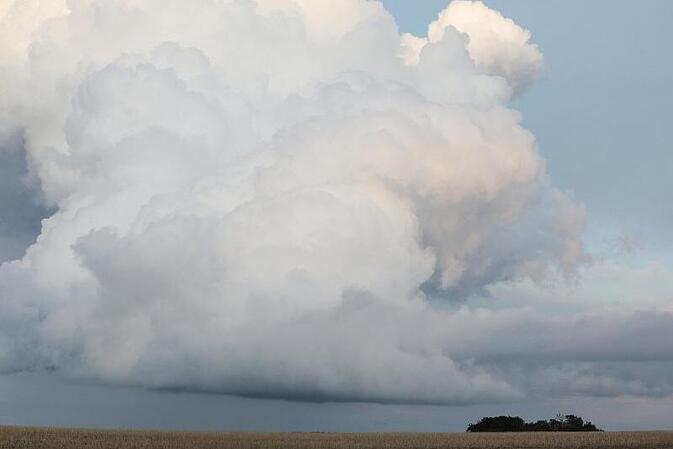 Wetterdienst warnt vor schweren Gewittern