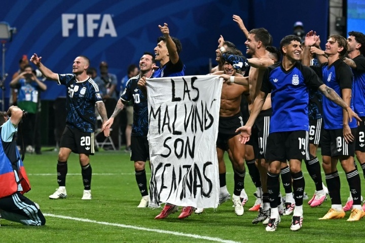 Argentiniens Spieler sorgen mit Falkland-Botschaft nach WM-Halbfinalsieg für Ärger