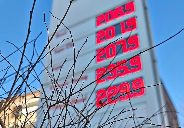Kraftstoffpreise erneut stark gestiegen