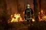 Waldbrandsituation in französischer Gironde in der Nacht ''insgesamt stabil''