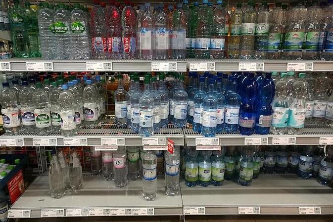 Hitzewelle sorgt für Rekordabsatz von stillem Wasser