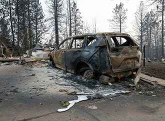 Waldbrände richten schwere Verwüstungen in Spokane im Nordwesten der USA an
