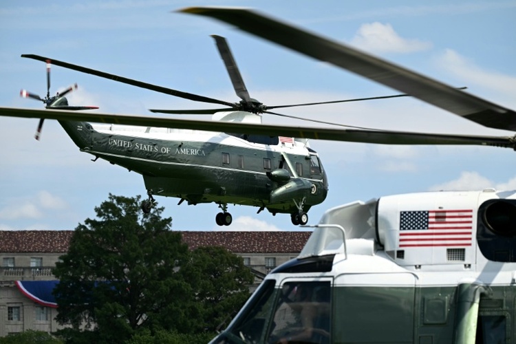 Trump-Hubschrauber über Washington womöglich Passagierflugzeug zu nahe gekommen