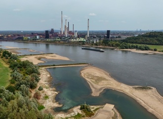 DIHK fordert ''resiliente'' Infrastruktur: Wasserstraßen besser an Niedrigwasser anpassen