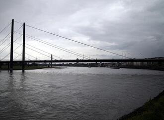 Niedrigwasser: Binnenschiffer warnen vor Zweiteilung des Rheins