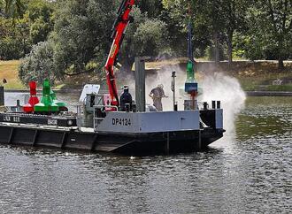 Krischer: Fahrrinnen-Optimierung am Rhein zentral
