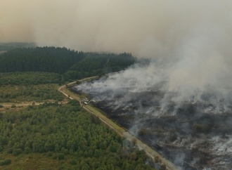 Waldbrand kommt näher - Bürger in Teilen Monschaus sollen bis 10 Uhr Häuser verlassen