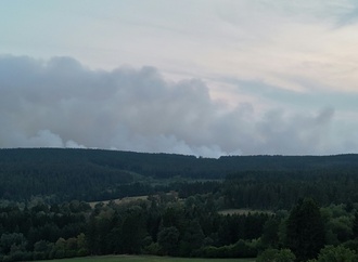 Brand im Hohen Venn: Evakierung von Teilen von Monschau angeordnet