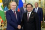 Putin empfängt Myanmars Staatschef Min Aung Hlaing im Kreml