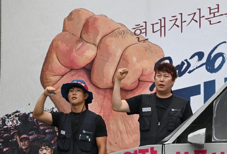 Hyundai-Beschäftigte in Südkorea streiken für Anhebung des Rentenalters