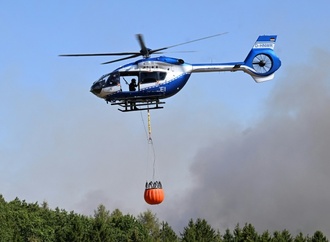 Merz besucht Hürtgenwald nach schwerem Waldbrand